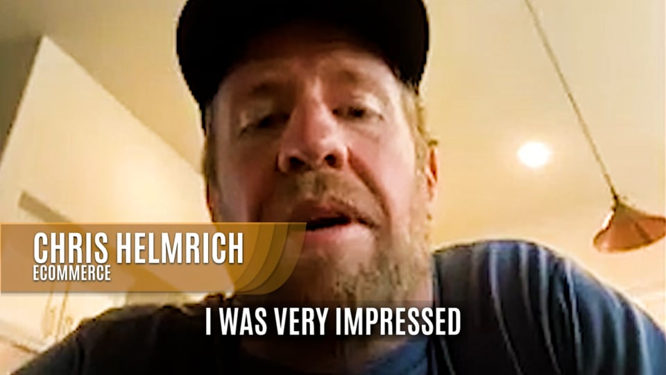 Original video thumbnail for Chris Helmrich’s client story