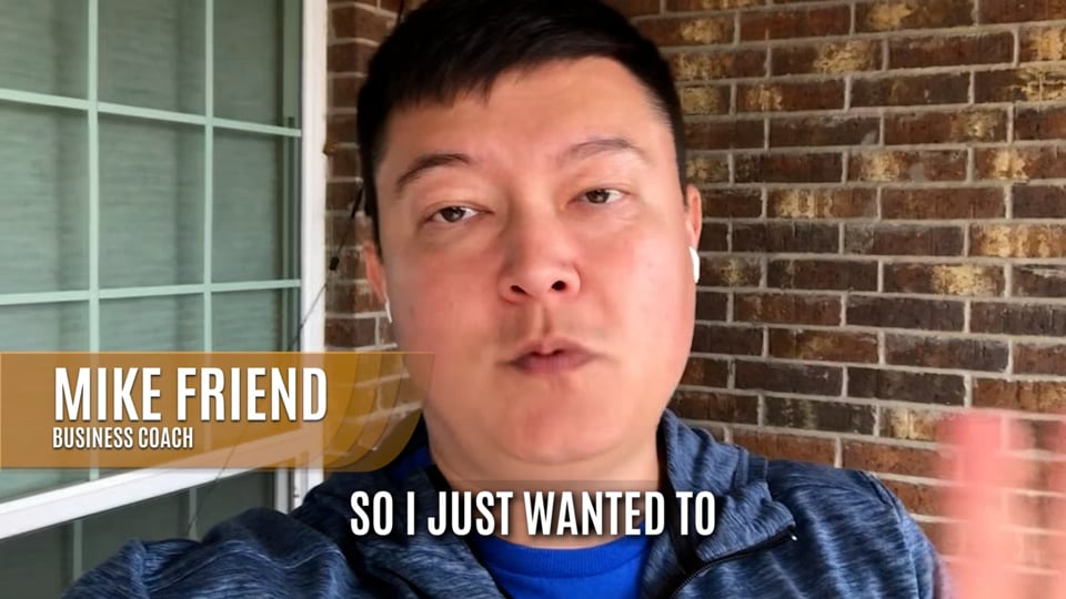 Original video thumbnail for Mike Friend’s client story