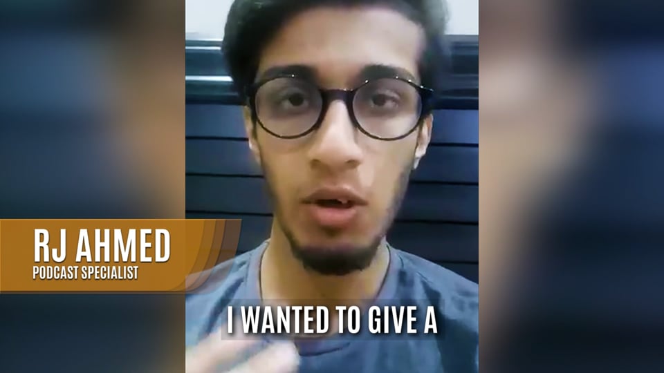 Original video thumbnail for RJ Ahmed’s client story